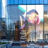 Светодиодный экран из кристаллической пленки